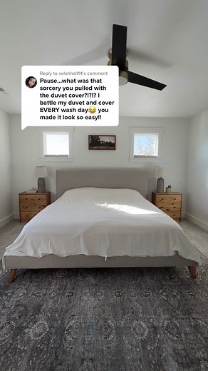 Bed Making Tips: Easy Duvet Cover Burrito Method Tutorial