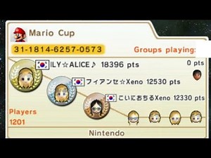 Mario Kart 7 Hacking Online Community #2 (Mario Cup)