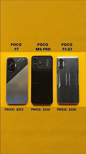 POCO F7 vs POCO M6 Pro vs POCO F3 GT – BGMI Speed Test SHOWDOWN!⚡