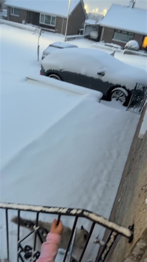 Operation clean the car gone terribly wrong… wtf is this snow #snow #dadsoftiktok #cleaning #january