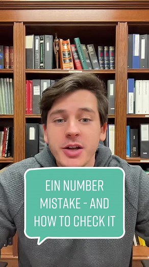 Here is how to check your LLC’s EIN number to make sure it was setup correctly #einnumber #ein #llc #employeridentificationnumber #singlememberllc #multimemberllc #startllc #diyllc #registerbusiness #businesstaxes #llctaxes #smallbusinessowners #fastbizlaw #llclawyer #llcformation #registerllc #sidehustles #startyourownbusiness