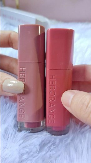 HERORANGE Mirror Water Gloss Lip Tint | Shade 01 & 02 Swatches ✨