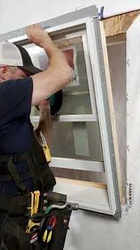 How to Install a Flanged Window