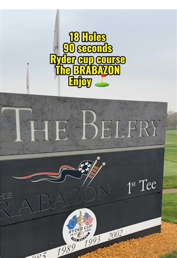 Four Ryder Cups, some of the most iconic holes in golf. The Brabazon, had a go at the 10th, hit some awful shots. An all round up and down round of golf. #golf #thebelfry #fyp #roadtoscratch