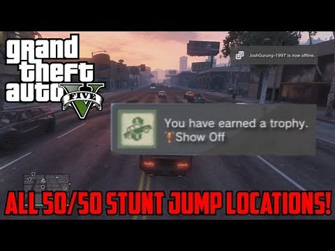 GTA V: All Stunt Jump Locations 50/50 (Full Guide)
