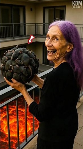 look what happens after the object is thrown into the magma pool #shorts #viral #ai