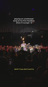 so fast live from Oslo Also - reminder I’ll be giving away two tickets for every show - make sure you’re receiving texts from me