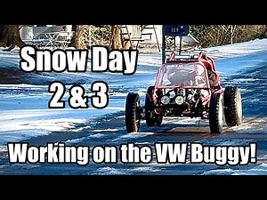 Snow Day with the VW Rail Buggy