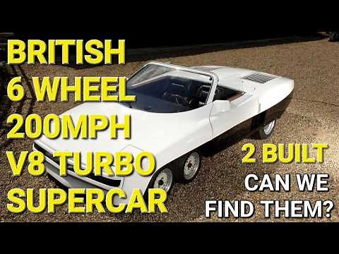 Seventies BONKERS Supercar: Panther Six - Where Are The Only 2 Built?