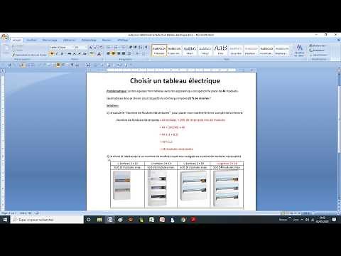 5 dimensionner un tableau électrique domestique