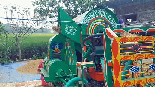 Innovative Thresher Machine for Efficient Farming