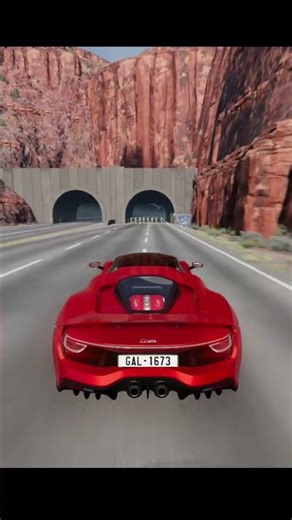 Supercar vs Explosive Barriers – BeamNG.drive #Crash