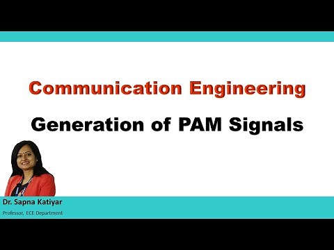 Communication Engineering - Generation of PAM Signals