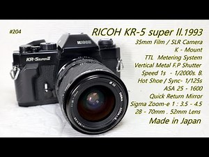 RICOH KR-5 super II. 1993