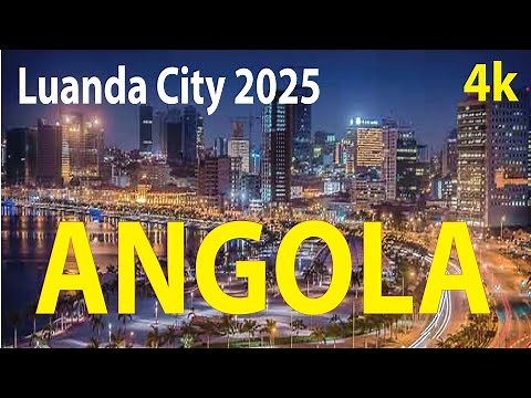 Luanda City - Angola 4K By Drone 2025