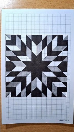 Mesmerizing Geometric Pattern Drawing 😍 | Oddly Satisfying Art