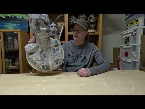 Stranger Things VECNA 3D Wall Sculpture - Part 1 Armature - Paper Mache Tutorial