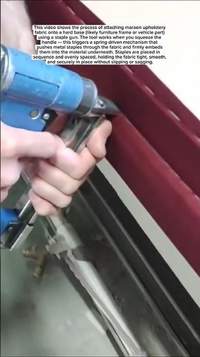 How to Attach Upholstery Fabric with Staple Gun | Simple Upholstery Technique