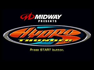 Hydro Thunder — [ Playstation ] — Intro & Gameplay