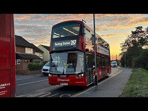 FULL ROUTE VISUAL | Route 287: Rainham, Abbey Wood Lane - Barking Station | (82117 - MF25HJV)