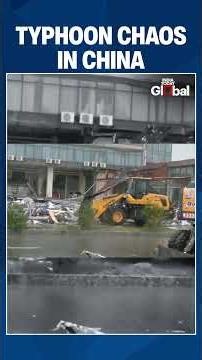 Typhoon Noul Slams China's Guangdong | 200,000 Evacuated, Widespread Damage Reported