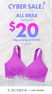 New bras for you…and you…and you! All from $20 🫶 | Lane Bryant