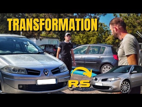 Je transforme une Renault Megane 2 d'un abonné en RS Partie 1