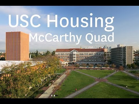 USC Housing: McCarthy Quad Area || New North, Birnkrant, Marks Tower