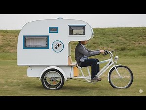 “Homeless? 😱This $5,000 Bike Camper Could Save Your Life!”
