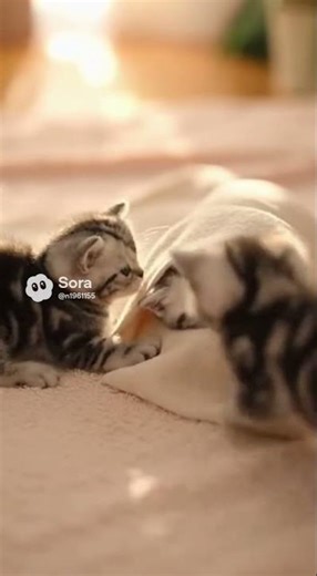 Peace vs Playtime | Gentle Kitten ASMR