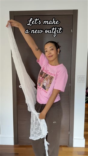 Sewing Lace Capri Pants and Lace Top with a Rose | Making Clothes