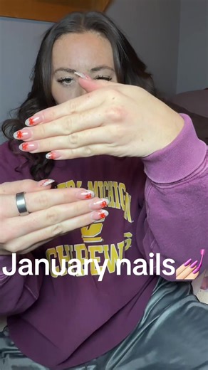 2nd set of nails for January💅🏻