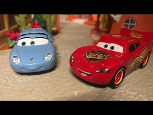 Cars: The Video Game Cutscene #4 Sally's Sunshine Circuit Reenactment