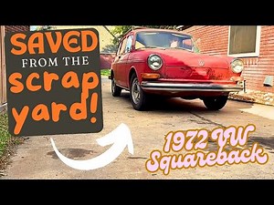 SAVED from the SCRAP Yard: Engine Install & Full Revival on a 1972 VW Type 3 Squareback!