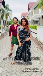 2.4M views · 52K reactions | When we turned into Kudukku characters one more time. Maaran and Eve celebrating Theythaka song  @krisnasankar @kudukku2025_movie #theythakasong #kudukku2025 | Durga Krishna | Facebook