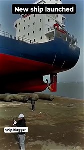 135K views · 2.6K reactions | New ship launched #viralreelsfacebook #trendingreels #container #ship #explore | ship blogger | Facebook