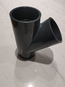 [Hot Item] 50mm Pn16 PVC Y Tee for Water Treatment and Agriculture Irrigation
