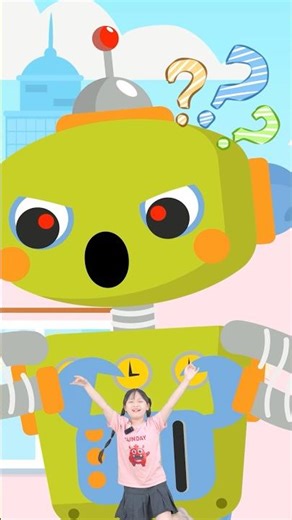 English animation: Robot Breaks Down Mimi's House?! - Never Pick Up Strange Things! #kids #safety