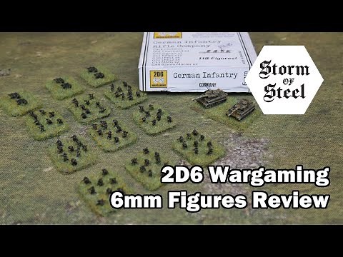 2D6 6mm Figure Review | Storm of Steel Wargaming