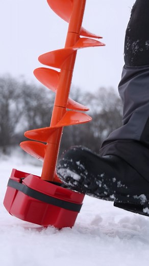 Snap in, snap off protecting your auger bit is just that easy! 🔗Tap the link in our bio to access our line of auger covers! #Coldsnap #augercovers | Cold Snap Outdoors