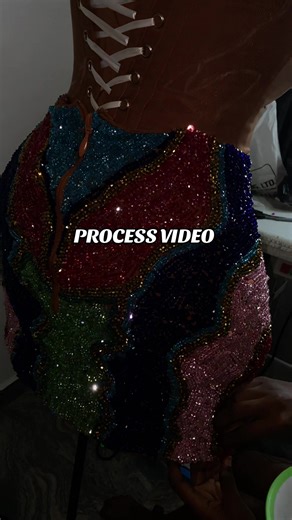 Stunning Beaded Dress Creation for a Bride