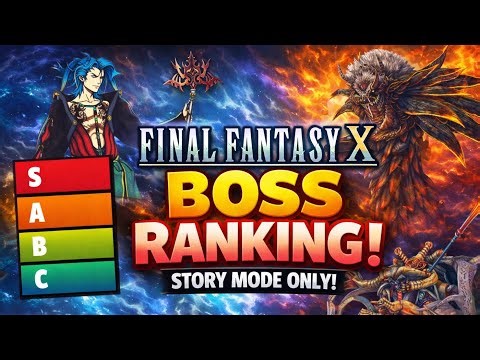 🔥 Final Fantasy X – Story Boss Tier List | Ranking Every Main Boss! 🔥