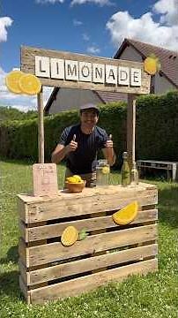 Lemonade Bar - 100% Pallet Wood