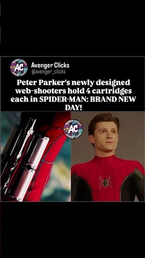 New web-shooters revealed for Spider-Man: Brand New Day! 🕸️🔥 #SpiderMan #MCU #marvelstudios #marvel