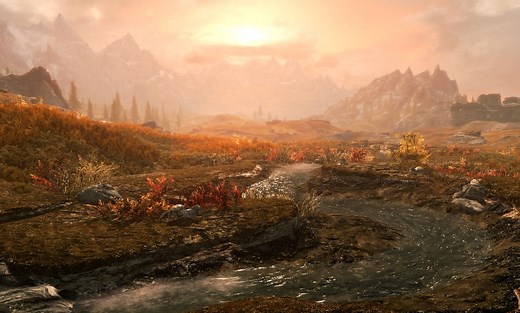 Here's what Skyrim Anniversary Edition looks like on the PS5