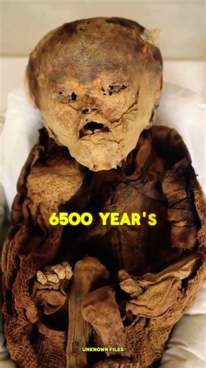 Scientists Discovered a 6,500-Year-Old Mummy Child 😱 #shorts #viral #facts