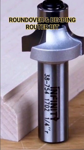 ROUNDOVER & BEADING ROUTER BIT #amazing #tools #amazinggadgets #cooltools #newgadgets #video
