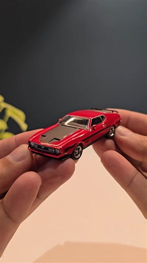 Think Diecast on Instagram: "1971: When bumpers were chrome and engines were massive. 🔥🔥 . . . Mini GT Ford Mustang Mach 1 1971 Ford Mustang Race Red diecast James Bond Mustang model Best 1/64 muscle cars 2025 Mini GT diecast review Mini GT 1971 Mustang Mach 1 unboxing Ford Mustang Diamonds Are Forever car #minigt #minigtofficial #fordmustang #jamesbond #diamondsareforever"