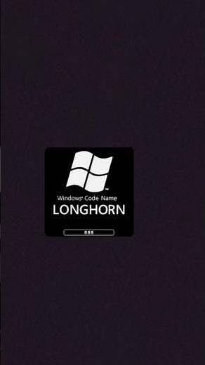 windows longhorn evolution