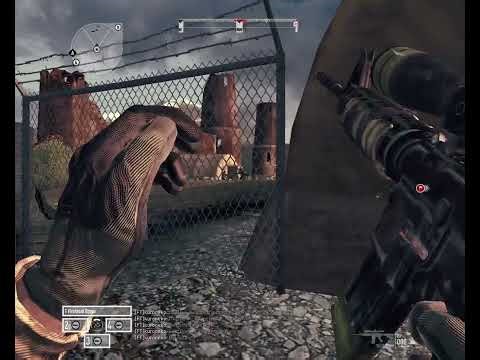 Operation Flashpoint Red River: M08 1st and 10 Let's Do It Again, attack from the backdoor